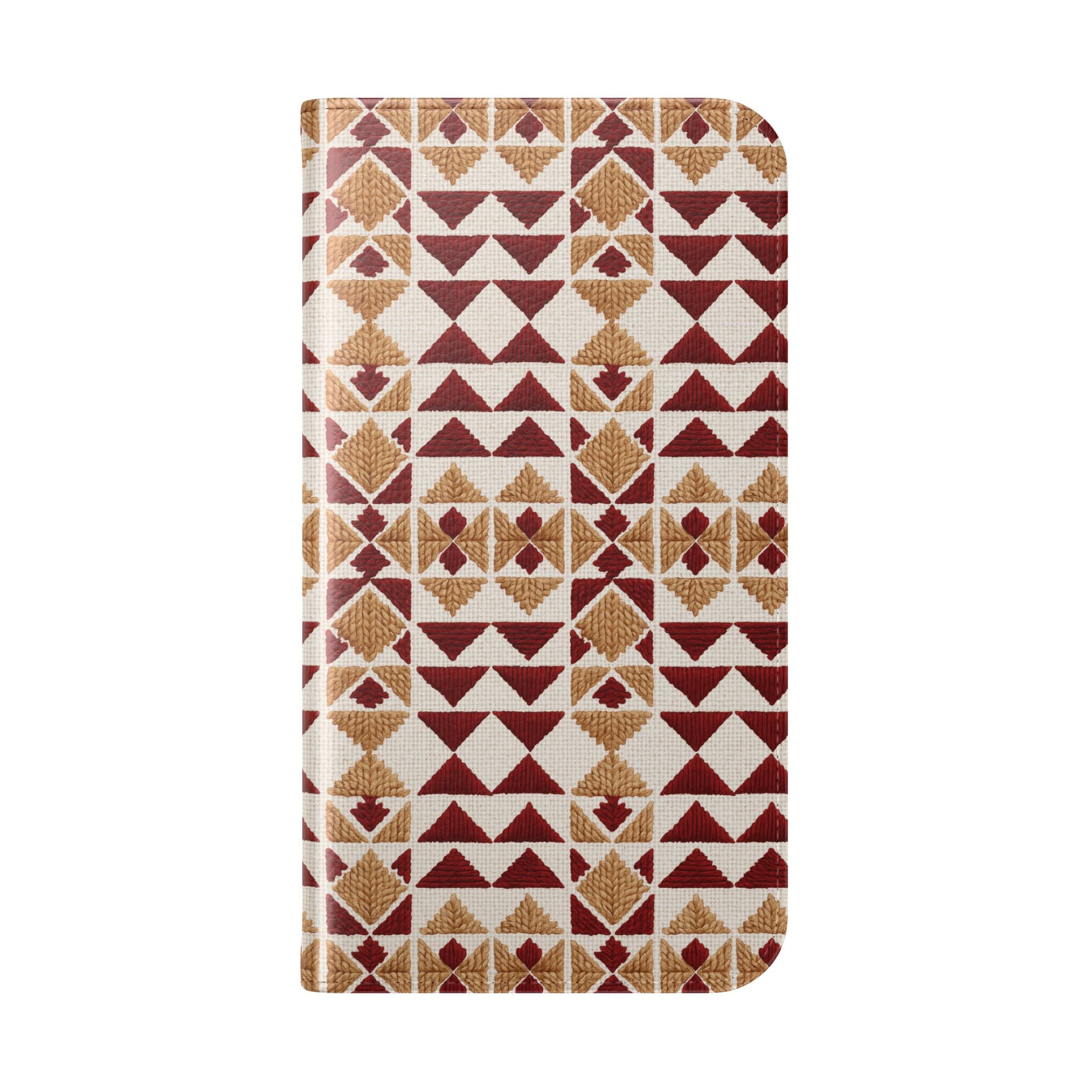 Munții în fire – Edition II “Peaks and Threads” | Embroidery-Inspired Vegan Leather Case (iPhone series)