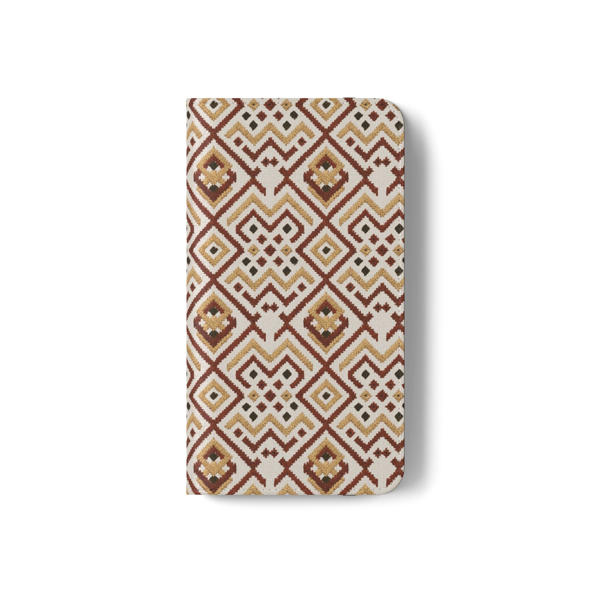 Munții în foc – Ediția a III-a „Inima Munților” | Husă din piele vegană inspirată de broderie (seria Samsung)