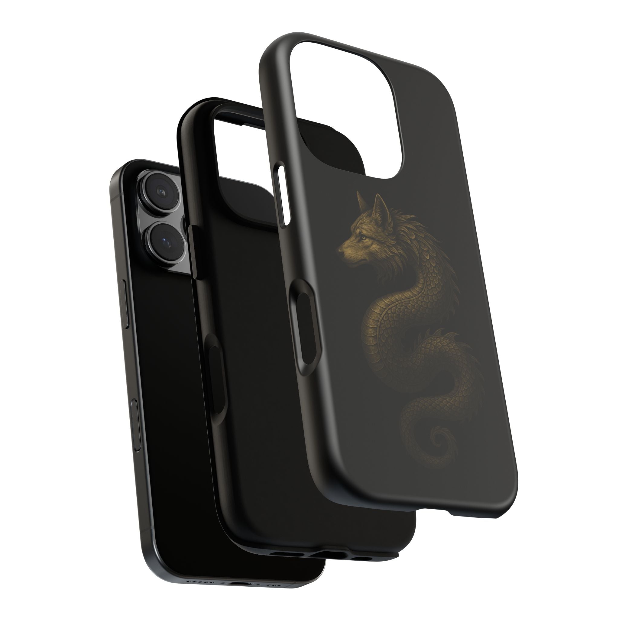 Husă de telefon Wolf Serpent — Mythic Protection de la GetRoomzy (seria iPhone)