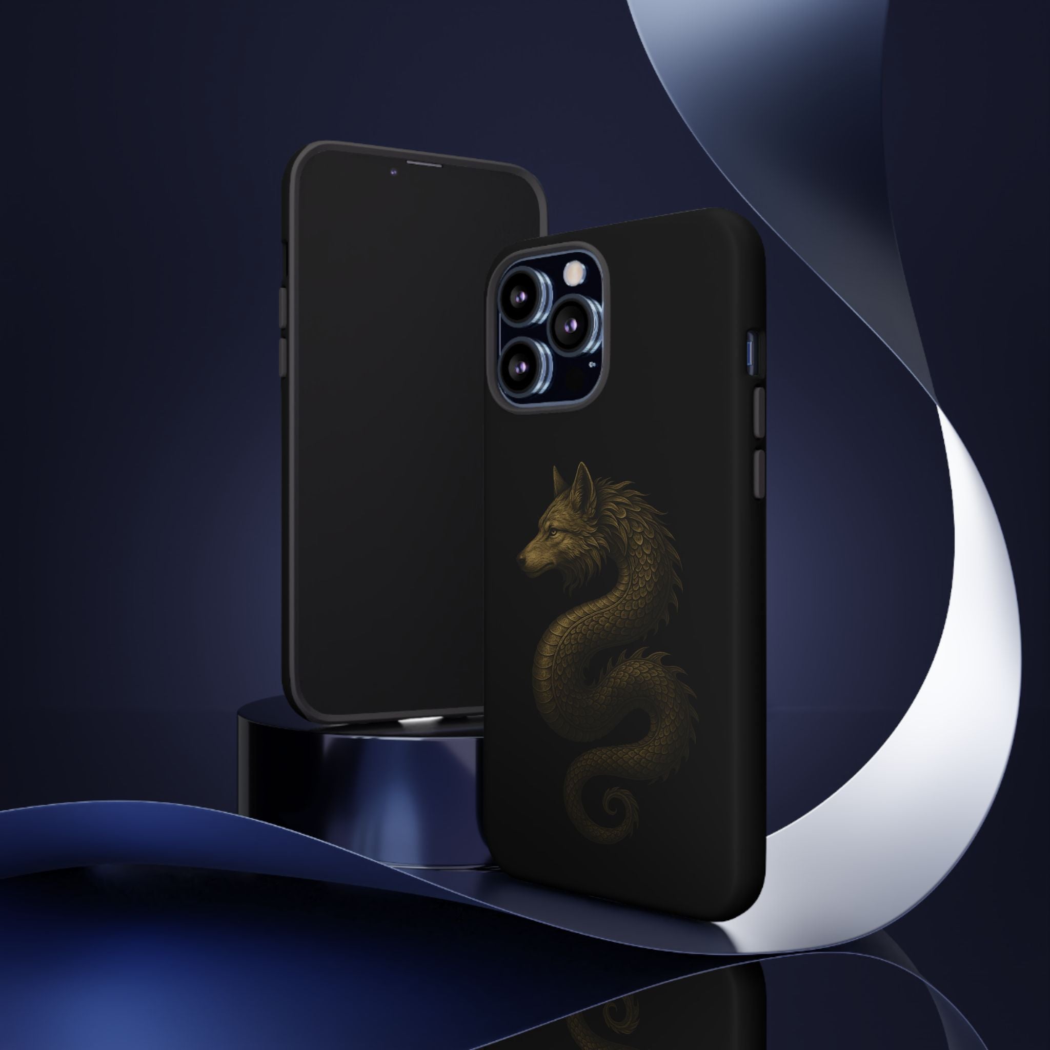 Husă de telefon Wolf Serpent — Mythic Protection de la GetRoomzy (seria iPhone)