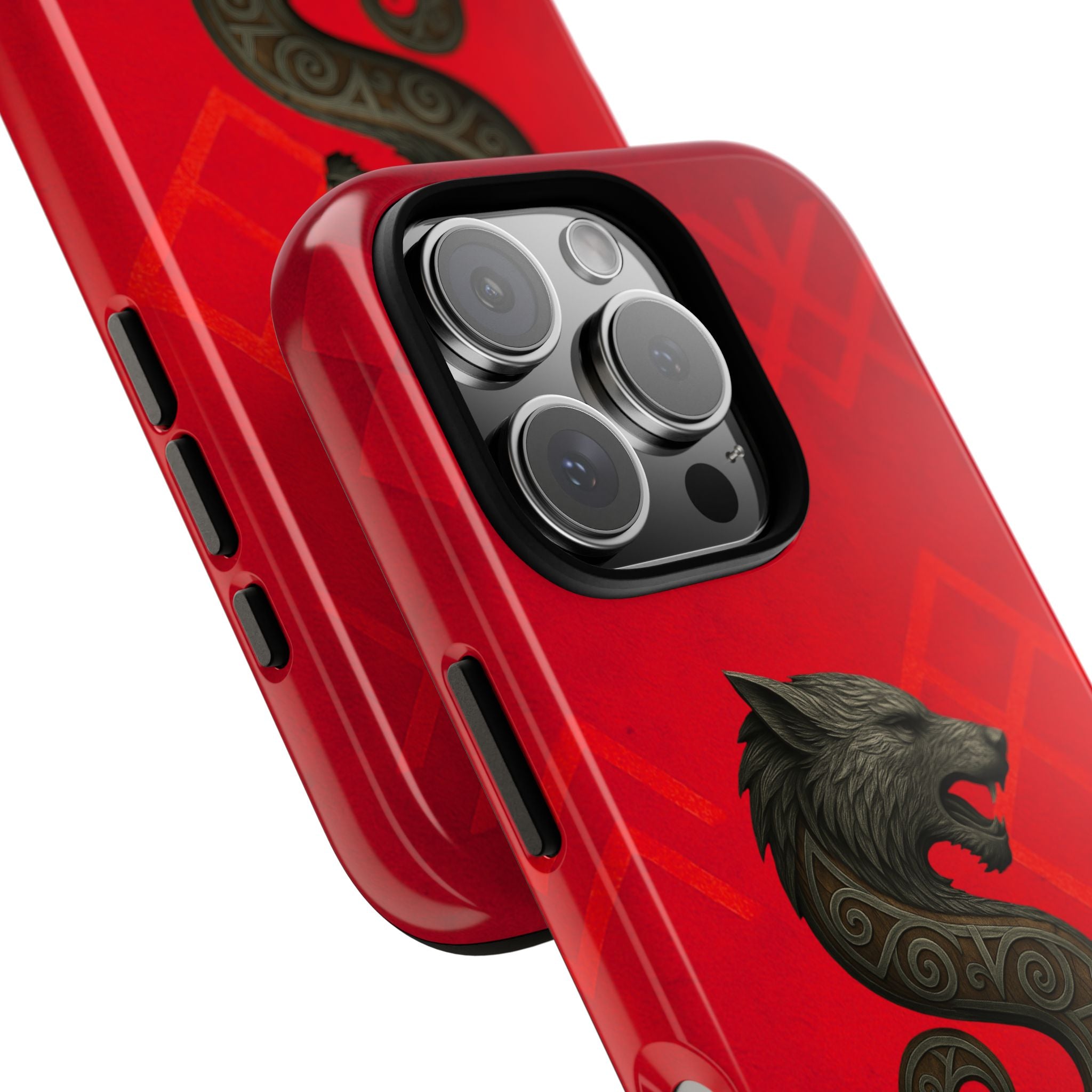 Dacian Wolf — Mythic Red Edition (iPhone series)