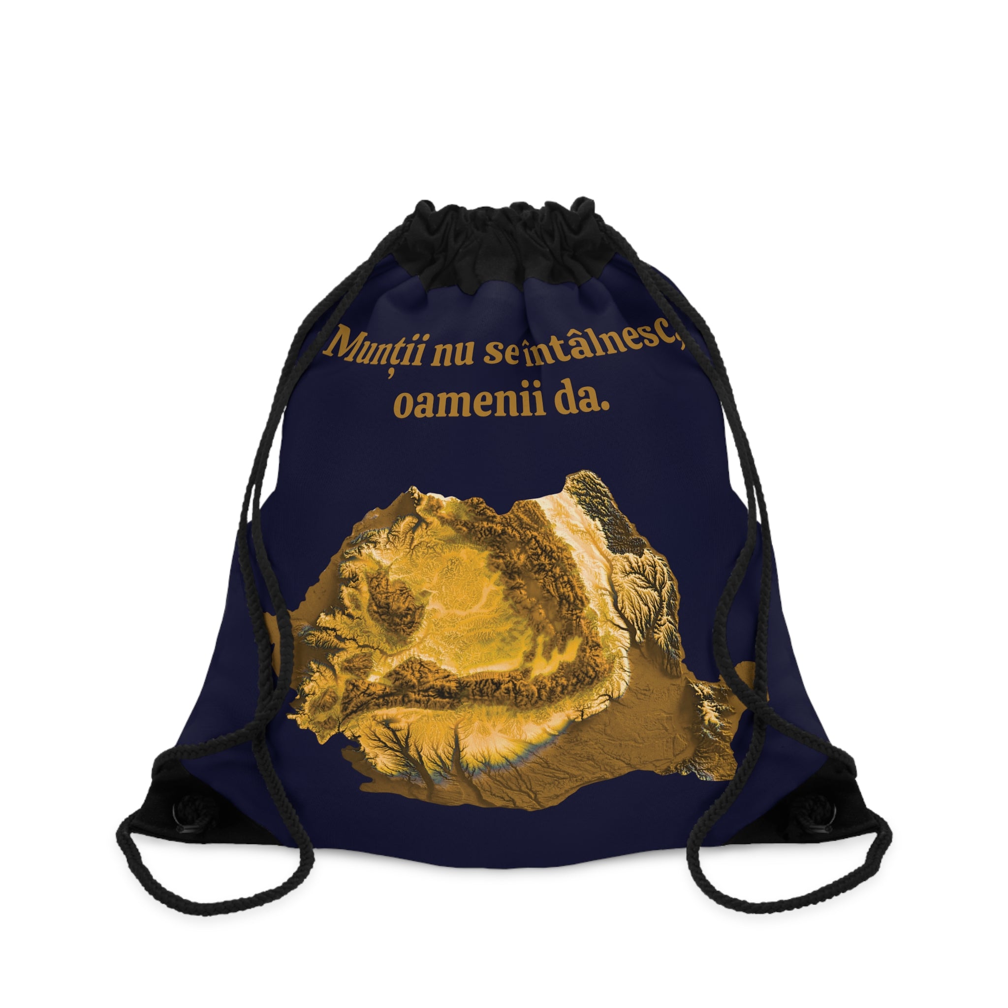 Carpathian Gold – Geantă premium cu șnur