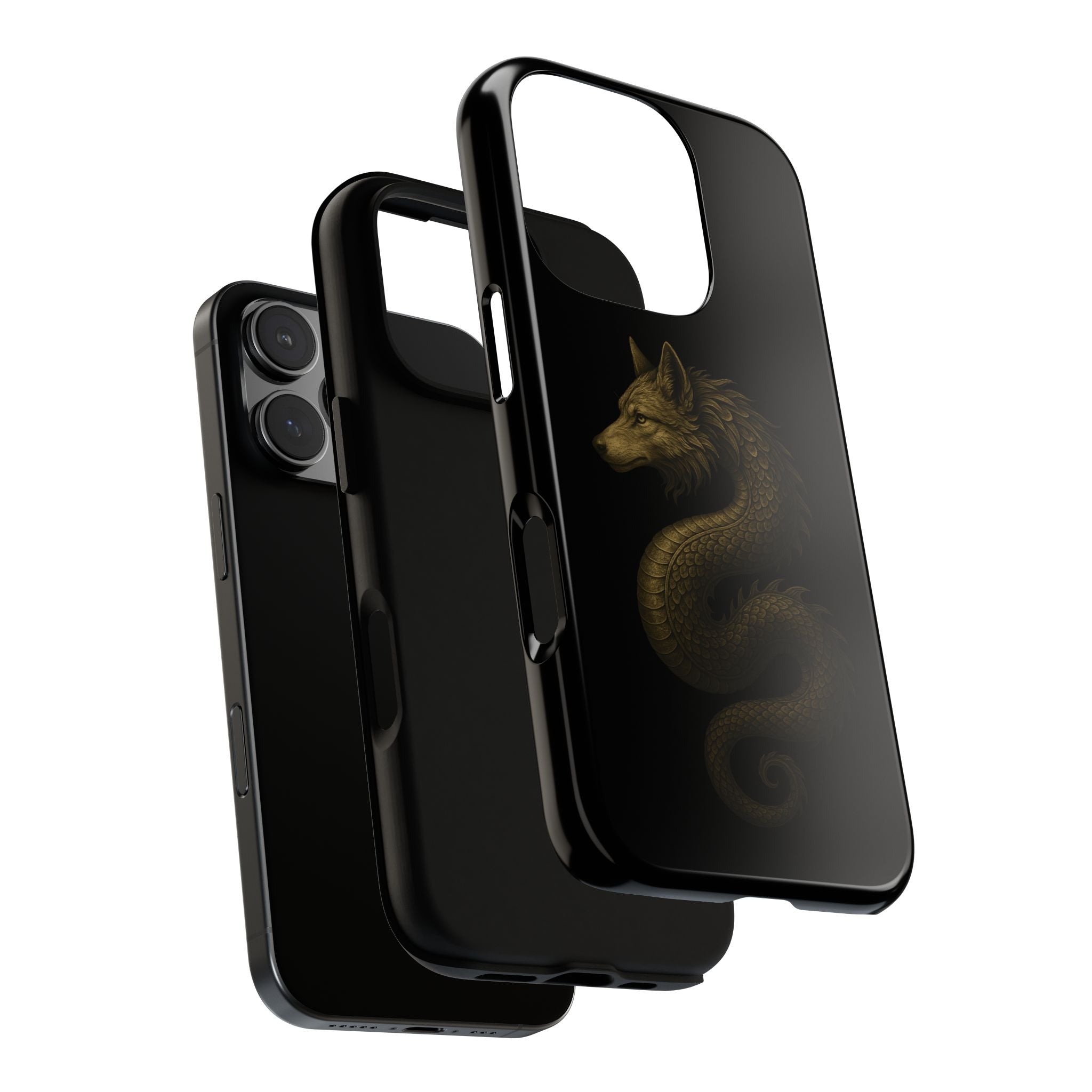 Husă de telefon Wolf Serpent — Mythic Protection de la GetRoomzy (seria iPhone)