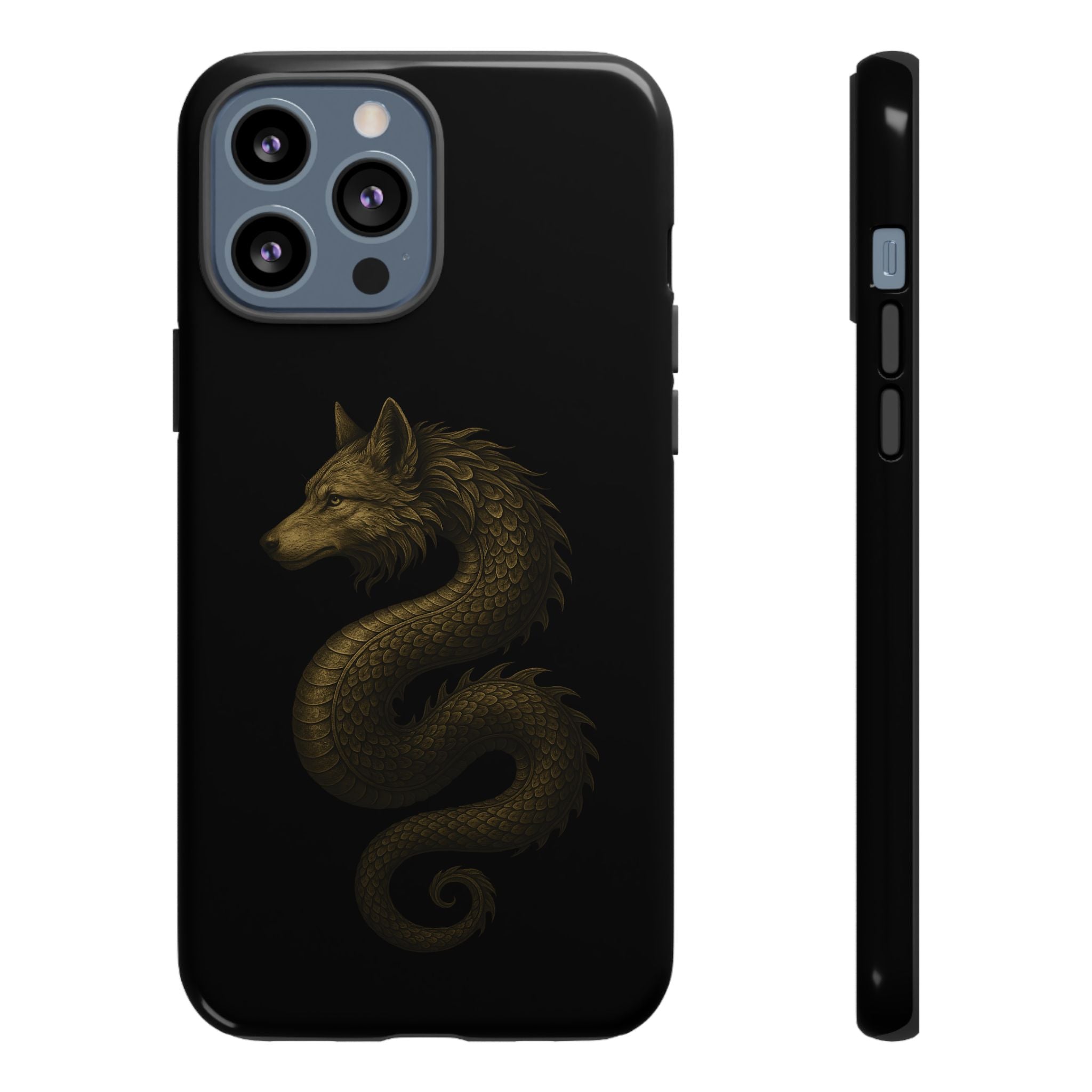 Husă de telefon Wolf Serpent — Mythic Protection de la GetRoomzy (seria iPhone)
